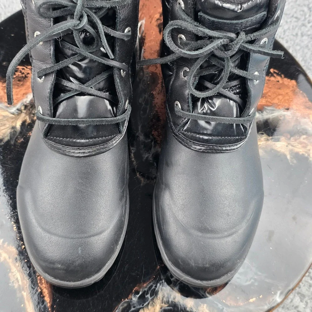 Sperry Maritime‎ Repel Boot Womens 6 Black Waterproof Insulated STS86687